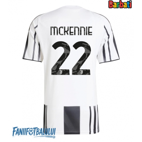 Juventus Weston McKennie #22 Tricou Fotbal Replică 2025-26 Barbati Acasa Juventus Weston McKennie #22 Tricou Fotbal Replică 2025-26 Barbati Acasa